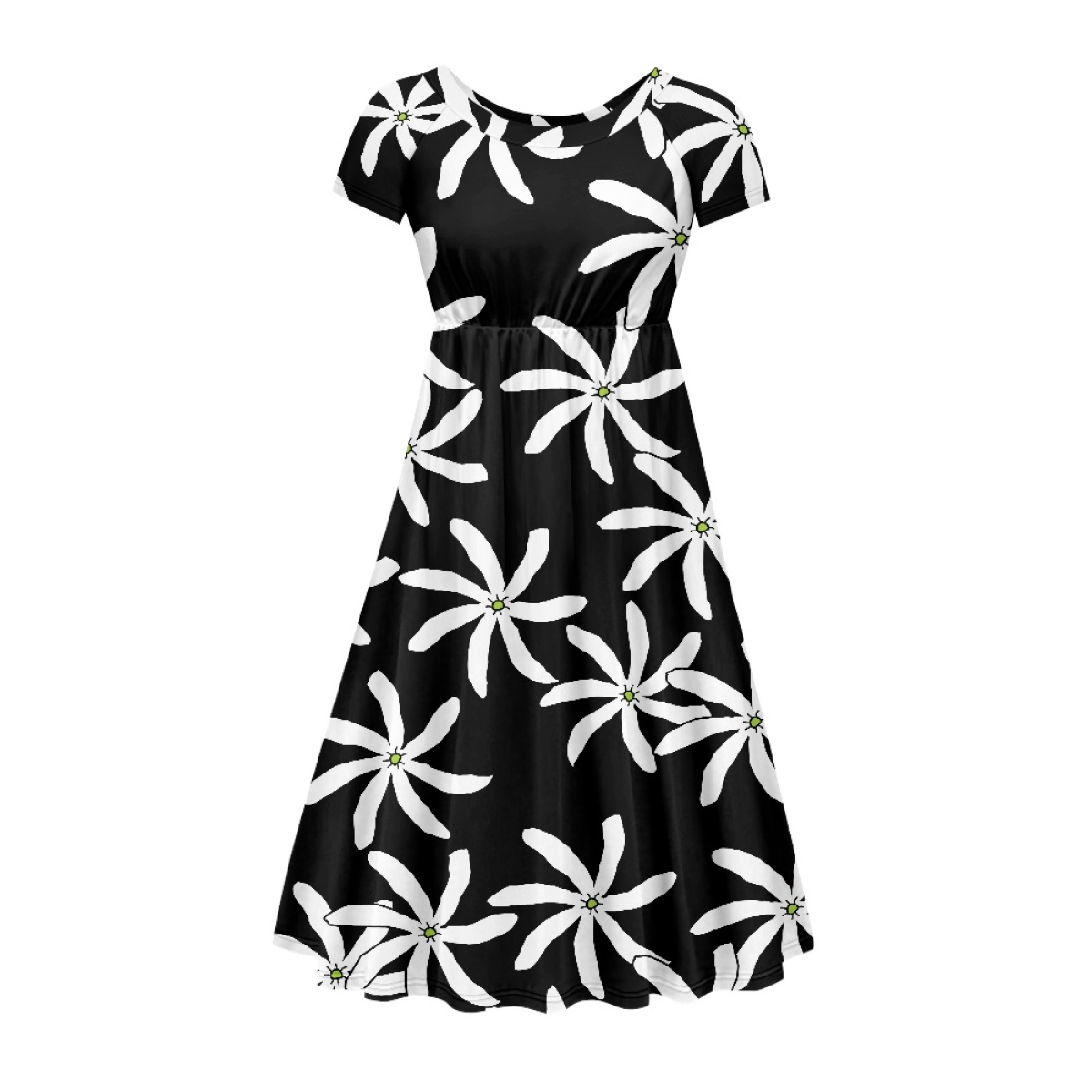 blue dress for baby girl Farrah Non-Returnable Final Sale – Girl In Mind main image 1