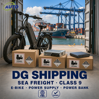 Transitaire de fret DG Chine-USA Canada DDP Porte-à-Porte Expédition Aérienne Maritime Batterie au Lithium Vélo Électrique