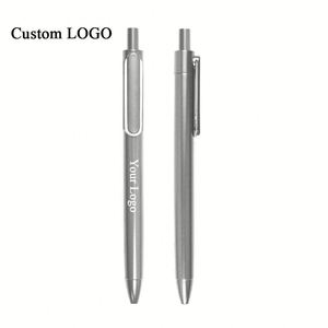 Bolígrafo Retráctil de Gel Resistente de 0.5mm, Material Plástico OEM, con Logotipo Personalizado para Uso Promocional en Oficina - Product Image 1