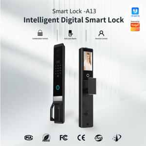 Tuya TTlock Aluminio Acero 3D Face Palm Scan Reconocimiento Smart Lock <span class=keywords><strong>WiFi</strong></span> App Control Acceso de video para hoteles con <span class=keywords><strong>contraseña</strong></span> - Product Image 4