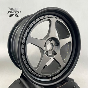 Jantes forgées multi-pièces polies XINGTU 18 19 20 21 pouces 5x114.3 5x130 5x127 pour Dodge Ferrari Lamborghini - Product Image 5