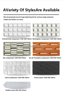 Pannelli Decorativi per Interni in WPC Poliuretano Leggero Effetto Pietra Impermeabili Ignifughi Design Moderno per la Casa - Vendita all'Ingrosso - Product Image 5