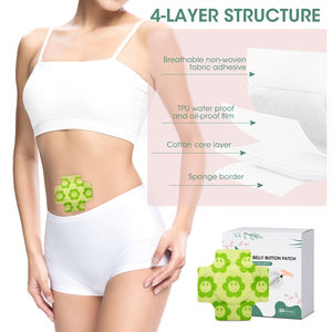 Penjualan terlaris MQ menghilangkan stres meningkatkan kesehatan fisik Detox hati minyak jarak pelangsing perut tombol Patch - Product Image 2