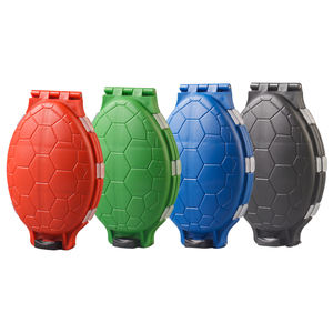 Palmer petites boîtes de matériel de pêche étanche accessoires de pêche boîte organisateur boîte de rangement <span class=keywords><strong>tortue</strong></span> forme 12 compartiments étui - Product Image 2