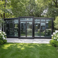 Maison conteneur en acier préfabriquée sur mesure 20 pieds 40 pieds, extensible, deux chambres, moderne, européenne, mobile, avec salon, cuisine et salle de bain