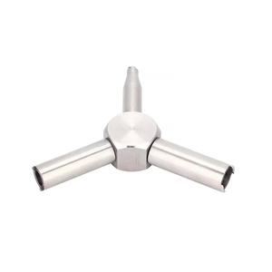 Clé à Valve 3-en-1 en Acier Inoxydable pour Entretien de Chargeur, Clé Tactique GBB, Accessoire d'Extérieur Argenté, Personnalisation OEM - Product Image 2