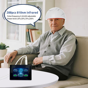 Suyzeko OEM Neurologia Neuropsiquiatria Cérebro Fotobiomodulação Capacete 810nm Perto Infravermelho Red Light <span class=keywords><strong>Therapy</strong></span> Cap para Clínica - Product Image 4