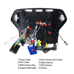 Podofo 9.7 ''Android 13 <span class=keywords><strong>autoradio</strong></span> pour <span class=keywords><strong>Ford</strong></span> <span class=keywords><strong>Mondeo</strong></span> 2007-<span class=keywords><strong>2010</strong></span> CarPlay Android Auto GPS WIFI FM RDS vente en gros OEM/ODM usine - Product Image 4