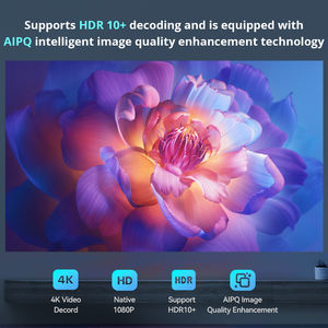 โปรเจคเตอร์พกพา Hotack L005 <span class=keywords><strong>4k</strong></span> บลูทูธ ไวไฟ ระบบ Linux <span class=keywords><strong>Netflix</strong></span> โปรเจคเตอร์มือ<span class=keywords><strong>ถือ</strong></span> มินิโฮมเธียเตอร์ <span class=keywords><strong>4K</strong></span> - Product Image 6