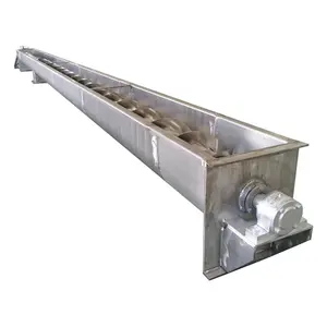 Poultry Farm Animal Feed Industry Pellet Screw Auger Conveyor Feeder Conveying Machine