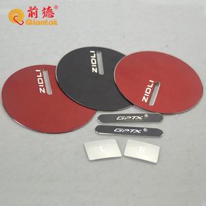 Benutzer definierte gravierte Logo Name Tags Metall Aluminium und Messing Typenschilder Etiketten Hand gefertigte Metall handwerk Aluminium Seiten abdeckungen - Product Image 1