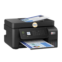 Impresora de Inyección de Tinta a Color A4 E-P L5298, Multifuncional para Hogar y Oficina, con Interfaz USB para Impresión, Copia, Escaneo, WiFi y Fax