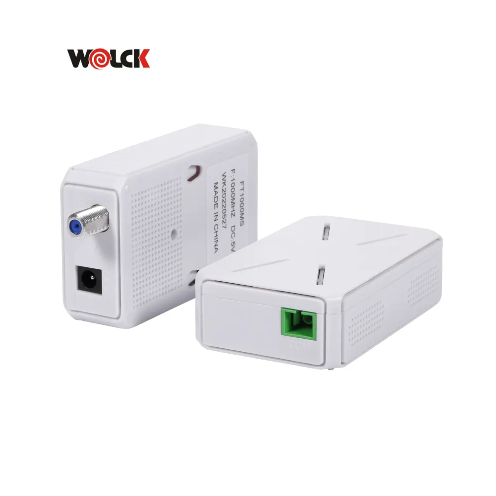 Wolck Fiber Digital TV CATV FTTH Node Mini ricevitore ottico passivo attivo con WDM