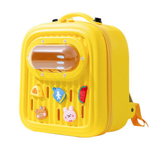 Yüksek kaliteli <span class=keywords><strong>Pet</strong></span> şeyler kedi moda seyahat sırt çantası EVA taşınabilir çanta sevimli büyük uzay evcil hayvan taşıyıcı yavru kabarcık çanta - Product Image 5