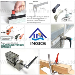 Cần Cam Điều Chỉnh Được Bằng Hợp Kim Nhôm M4 M5 M6 Cần Kẹp Tháo Nhanh Cho Xe Đạp - Product Image 6