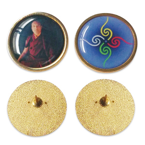 Các Nhà Sản Xuất Tùy Chỉnh Cá Nhân Logo Kim Loại Pins Vòng Epoxy Trống Phù Hiệu <span class=keywords><strong>Pin</strong></span> - Product Image 5
