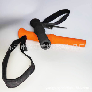 <b>Sponge</b> <b>Handle</b> Cover For Trekking Pole EVA Protection Orange Black 5mm Thickness - Product Image 4