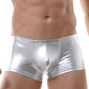 Nouveauté 2020, sous-vêtements pour homme en nylon personnalisé à 80%, doux, ajustés, sexy, transparents, boxer - Product Image 6