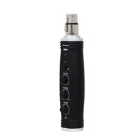 Microphone à condensateur XU-2 avec alimentation fantôme 48V, micro vocal de studio cardioïde pour l'enregistrement, le podcasting et le doublage