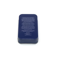 Boîte métallique coulissante rectangulaire personnalisée en fer blanc pour savon solide ou parfum, avec couvercle coulissant, vente en gros