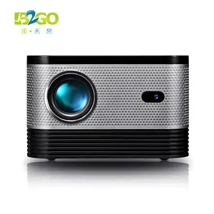 B2GO BK64A迷你家庭影院投影仪全高清4k视频双频Wifi安卓9.0自动对焦镜头液晶投影仪