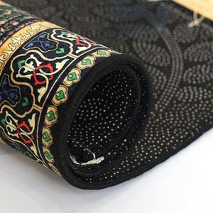 Durable <b>Muslim</b> Prayer Rug Thick Padded Prayer <b>Mat</b> Nonwoven Non-slip Islamic <b>Mat</b> - Product Image 2