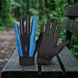 Gants de cyclisme d'hiver chauds en gros, imperméables, à doigts complets, compatibles écran tactile, extensibles, pour hommes et femmes - Product Image 4