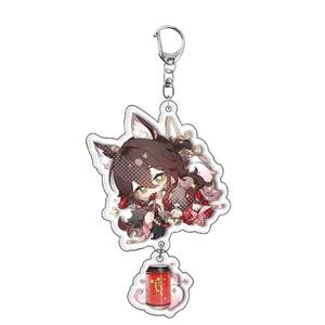 LLavero de acrílico de Anime BB en capas, accesorio colgante para colgar mochila bonita - Product Image 5