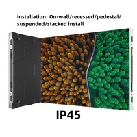 3D efecto visual LED Video pared remolque pantalla LED interior película LED paneles de visualización