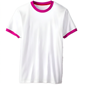 เสื้อยืดเจอร์ซีย์ผ้าฝ้าย 100% คุณภาพพรีเมียม ระบายอากาศได้ดี เป็นมิตรกับสิ่งแวดล้อม สีตัดกัน ดีไซน์ลำลอง เหมาะสำหรับฤดูร้อน - Product Image 5