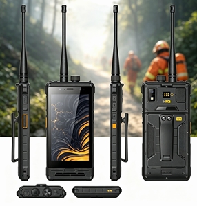 Smartphone robuste 5 pouces le moins cher, talkie-walkie DMR robuste, FHD 6+128 Go, talkie-walkie avec PTT, NFC, GPS, 4G, station d'accueil - Product Image 1
