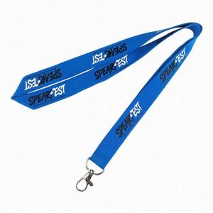 Porte-cartes en tissu de bambou écologique avec logo personnalisé imprimé en sérigraphie, cordon de cou - Product Image 4