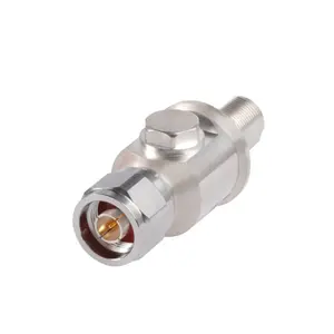 APG-BNFNM-090 Gas Tube Surge Arrestor 90 V 45 to 2170 MHz with interface types N Female Bulkhead and N Male