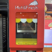 Máquina Expendedora de Pizza Comercial Totalmente Automática para Comida Fresca y Caliente, Venta ODM con Función SDK, Pantalla Táctil Digital, Tarjeta de Crédito y Código QR