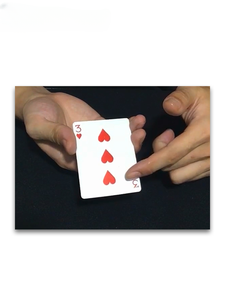 Fantastique coeur 3 à Ace point mobile tours <span class=keywords><strong>de</strong></span> <span class=keywords><strong>magie</strong></span> gros plan carte magique professionnel magicien tour outil magique - Product Image 3