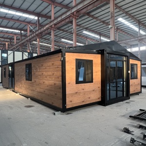 Maison modulaire préfabriquée de luxe de 20 pieds, 30 pieds, 40 pieds, 2, 3, 4 chambres, maison mobile préfabriquée, petite maison extensible, maison conteneur - Product Image 2
