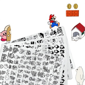 แผ่นปั๊มลายเล็บ แผ่นเหล็กสำหรับพิมพ์ลายเล็บ แม่แบบถ่ายโอนลายเล็บ อุปกรณ์ถ่ายโอนลายเล็บแบบดั้งเดิมสำหรับผู้เริ่มต้น - Product Image 1