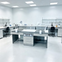 Mesa de Trabajo para Técnico Dental, Mesa de Laboratorio, Mesa de Trabajo Dental, Mesa para Equipo Dental, Mesa para Técnico