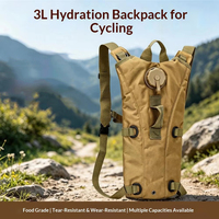 Sac d'hydratation tactique 3L pour randonnée et cyclisme en extérieur, sac à dos d'hydratation pour le cyclisme, vente en gros