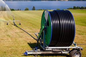 זול השקיה מערכת ציוד ממטרה סוג צינור סליל מכונת ממטרה השקיה מכונה כננת סוג ממטרה - Product Image 3