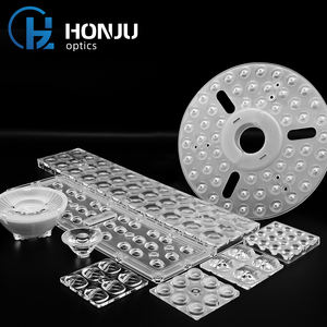 HONJU 90도 평면-볼록 PMMA/PC 실내 LED 선형 조명 렌즈 기존 모듈용 광학 플라스틱 교체품 - Product Image 5