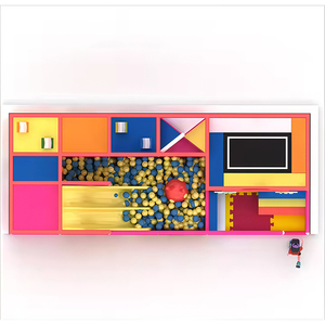 Parque Infantil Modular Comercial para Niños, con Zona de Juegos Suave y Piscina de Pelotas Grande, para Centros de Juego Interiores - Product Image 4