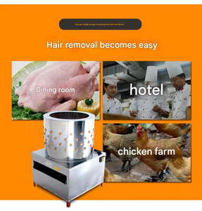 Machine à plumer les poulets automatique de haute qualité avec moteur et roulement 110V/220V/380V, facile à utiliser, garantie de 2 ans - Product Image 4