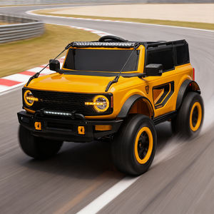 Voiture électrique 12V pour enfants, grande taille, jouet pour enfants <span class=keywords><strong>avec</strong></span> télécommande <span class=keywords><strong>parentale</strong></span>, 4 roues pour garçons et filles de 3 à 12 ans, jeu en plein air - Product Image 6