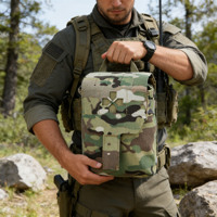 Trousse médicale professionnelle, équipement de plein air pour les voyages, le camping, pochette médicale Molle