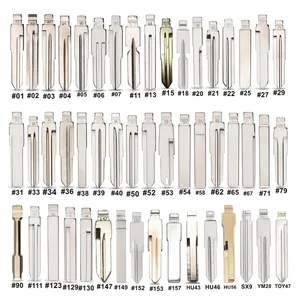 Lot de 50 Lames de Clé de Voiture Universelles KD pour Télécommandes KD Xhorse JMD VVDI pour Renault Toyota <span class=keywords><strong>PSA</strong></span> Peugeot Citroën Ford - Product Image 1