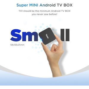 Sidiwen <b>Android</b> Tv <b>Box</b> 2GB 16GB Amlogic S905X 4K Smart Mini With Remote Control Black - Product Image 3