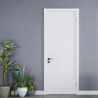 Portes intérieures en bois Zonle, tous types, modernes, blanches, pour chambres, portes PVC/UPVC pour maisons