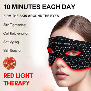 Lunettes de thérapie par lumière rouge en silicone, LED Photon, soin des rides et des poches sous les yeux, appareil de beauté - Product Image 3