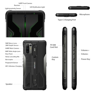 Téléphone mobile robuste <span class=keywords><strong>Ulefone</strong></span> <span class=keywords><strong>Armor</strong></span> 10 5G, Android 10, 8 Go + 128 Go, étanche IP68, écran 6,67 pouces FHD+, 64 MP, NFC - Product Image 3
